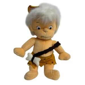 Nanco Vintage 1990 Bamm-Bamm Rubble The Flintstones Bam Bam Plush
